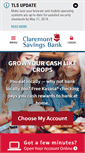Mobile Screenshot of claremontsavings.com